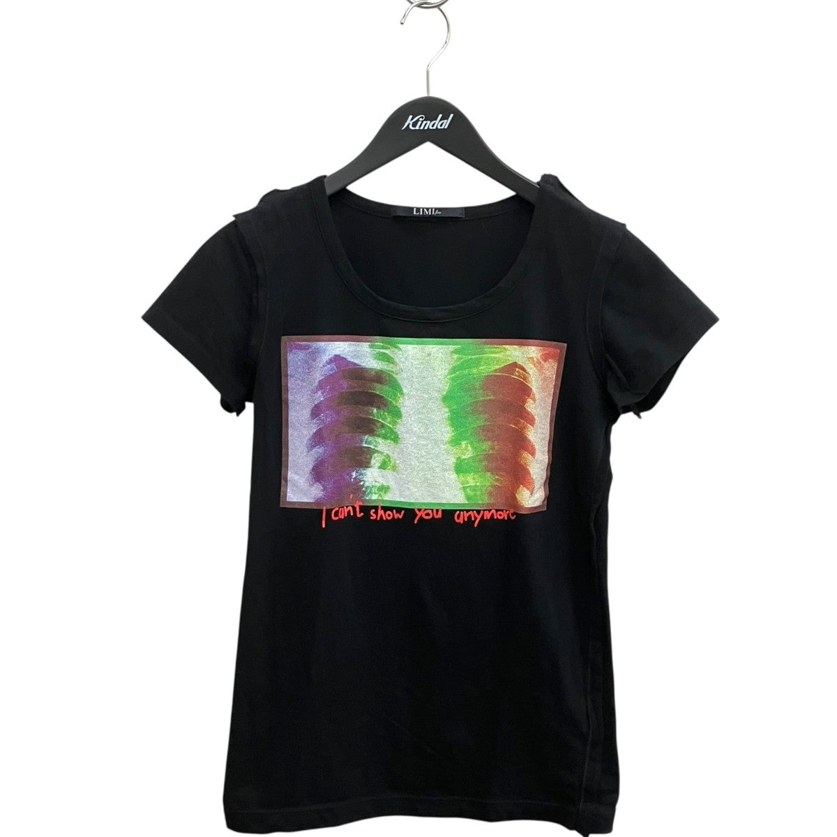 LIMI feu(リミフゥ) 半袖TシャツLN-T92-047 LN-T92-047 ブラック