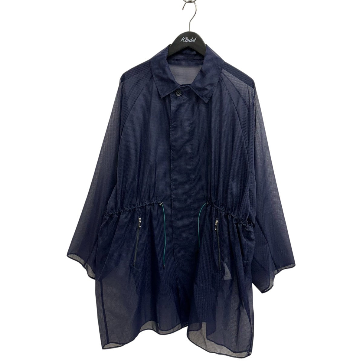 KOLOR(カラー) ナイロンコート22SCM-C10111 22SCM-C10111 ネイビー