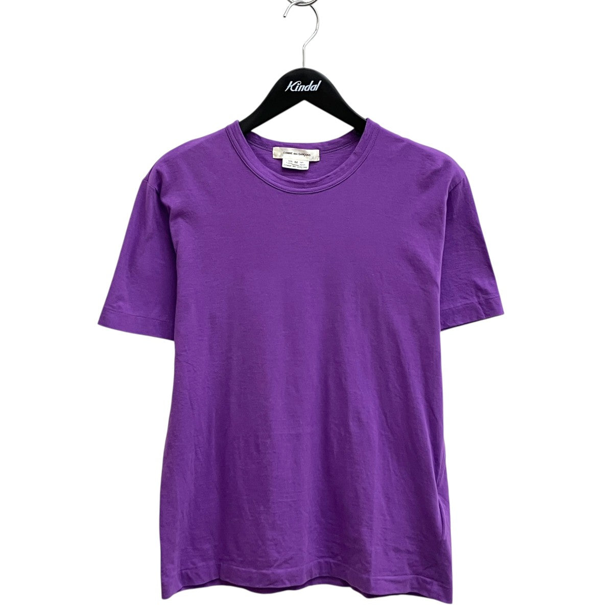 COMME des GARCONS Tシャツ・カットソー S 紫 【古着】【中古】【送料無料】 COMME des GARCONS - COMME des GARCONS Tシャツ・カットソー S 紫