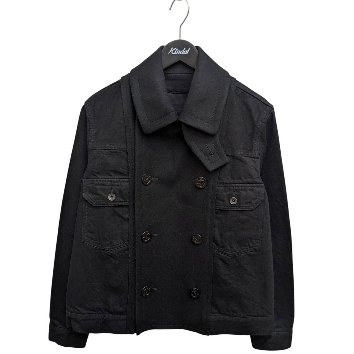 sacai(サカイ) 25AWDenim x Wool Melton Jacketデニムジャケット25