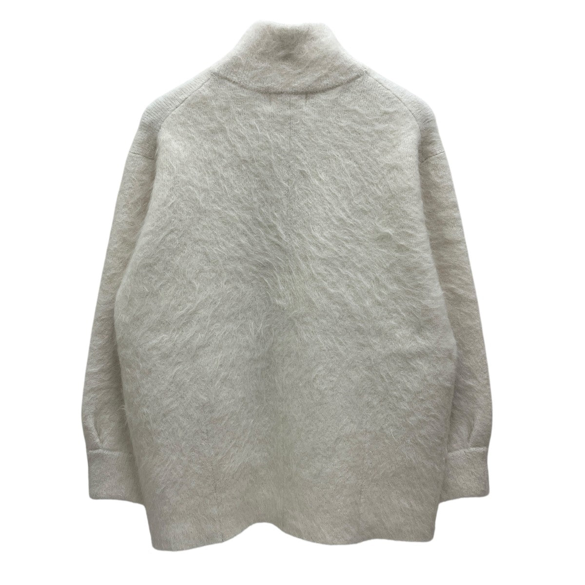 アルパカシャギージップコートドライバーズニットSWNC254100