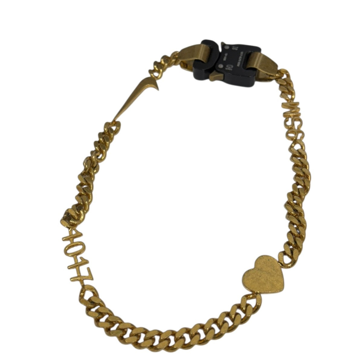 ALYX × NIKE コラボ　ネックレス ALYX×NIKE SWOOSH HERO CHAINNECKLACEネックレス ブラック｜【公式