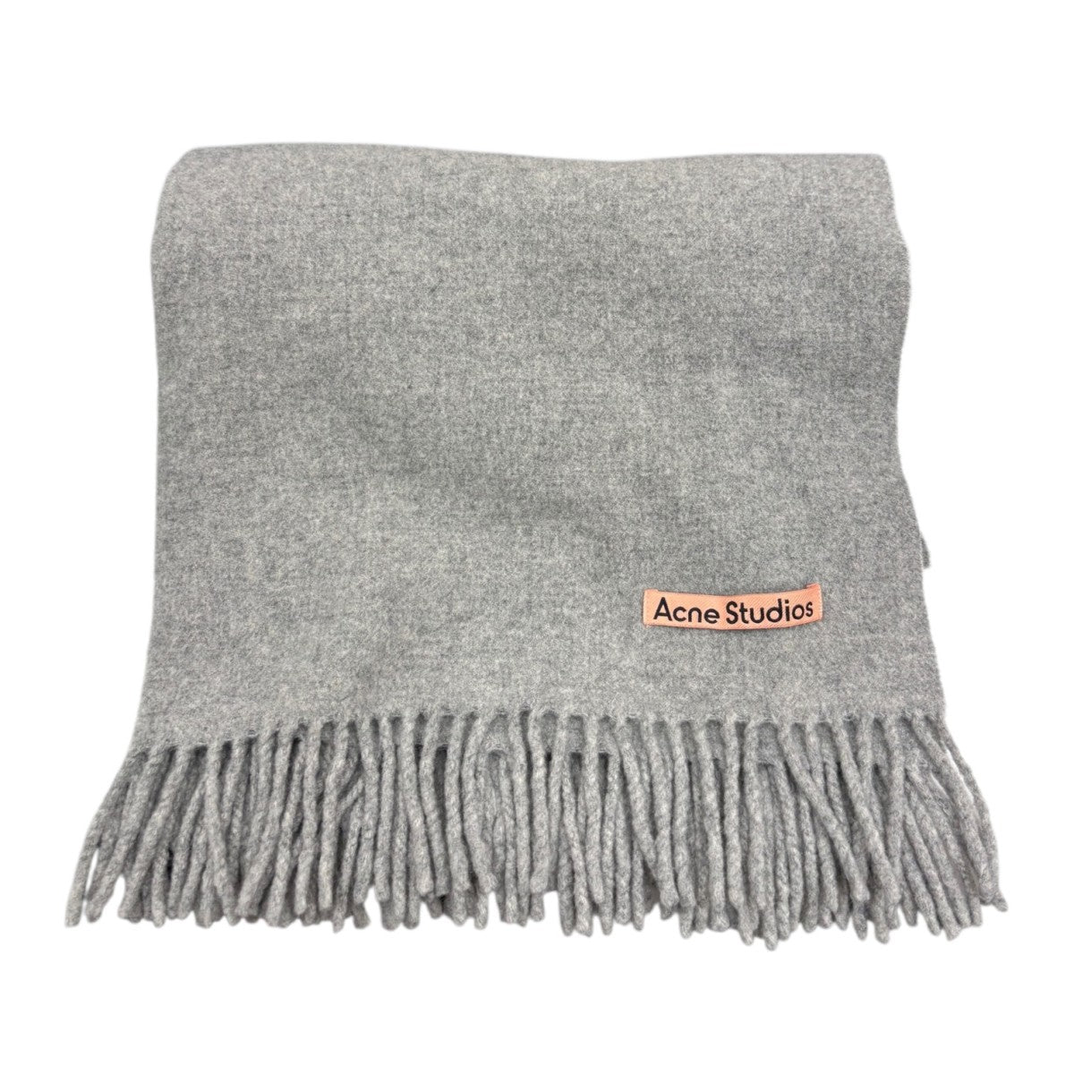 ACNE STUDIOS(アクネストゥディオズ) フリンジウールスカーフマフラー