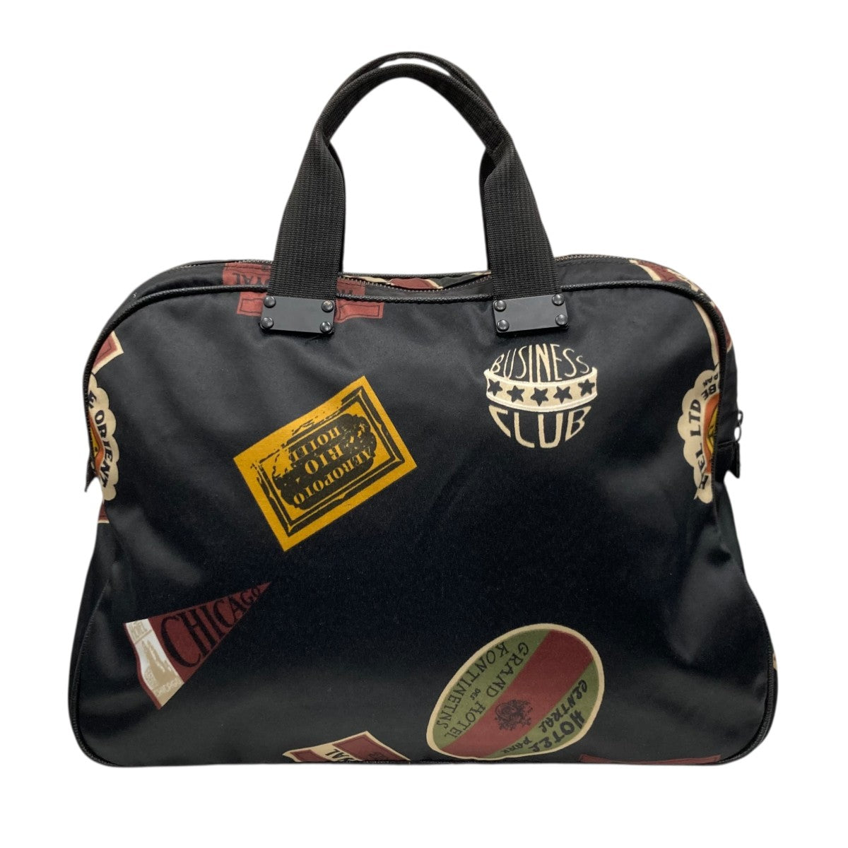 Jean Paul Gaultier ボストンバッグ　ジャンポールゴルチエ Jean Paul GAULTIER(ジャンポールゴルチェ) ボストンバッグ ブラック