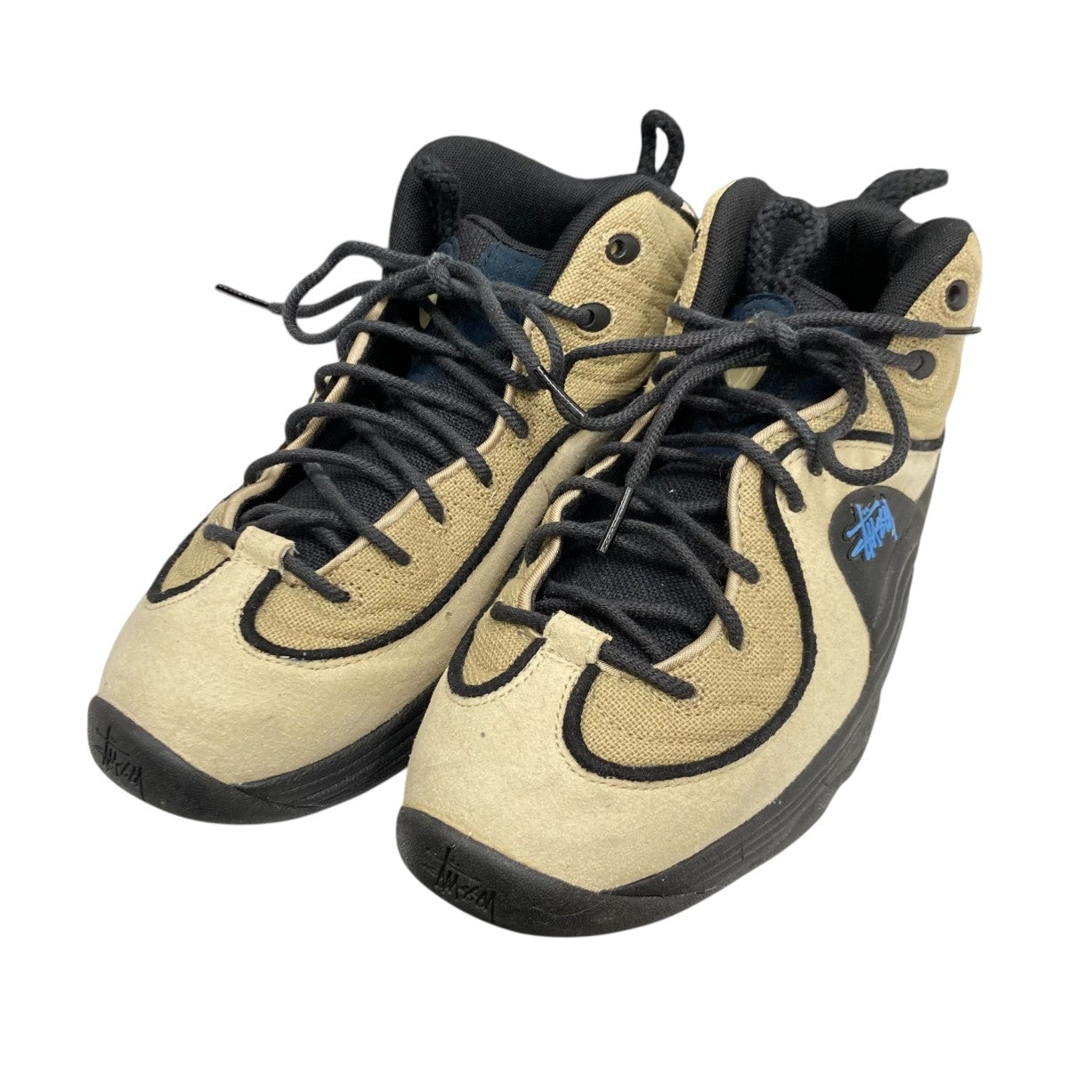 NIKE×stussy スニーカー ベージュ×ブラック サイズ 26.0cm｜【公式