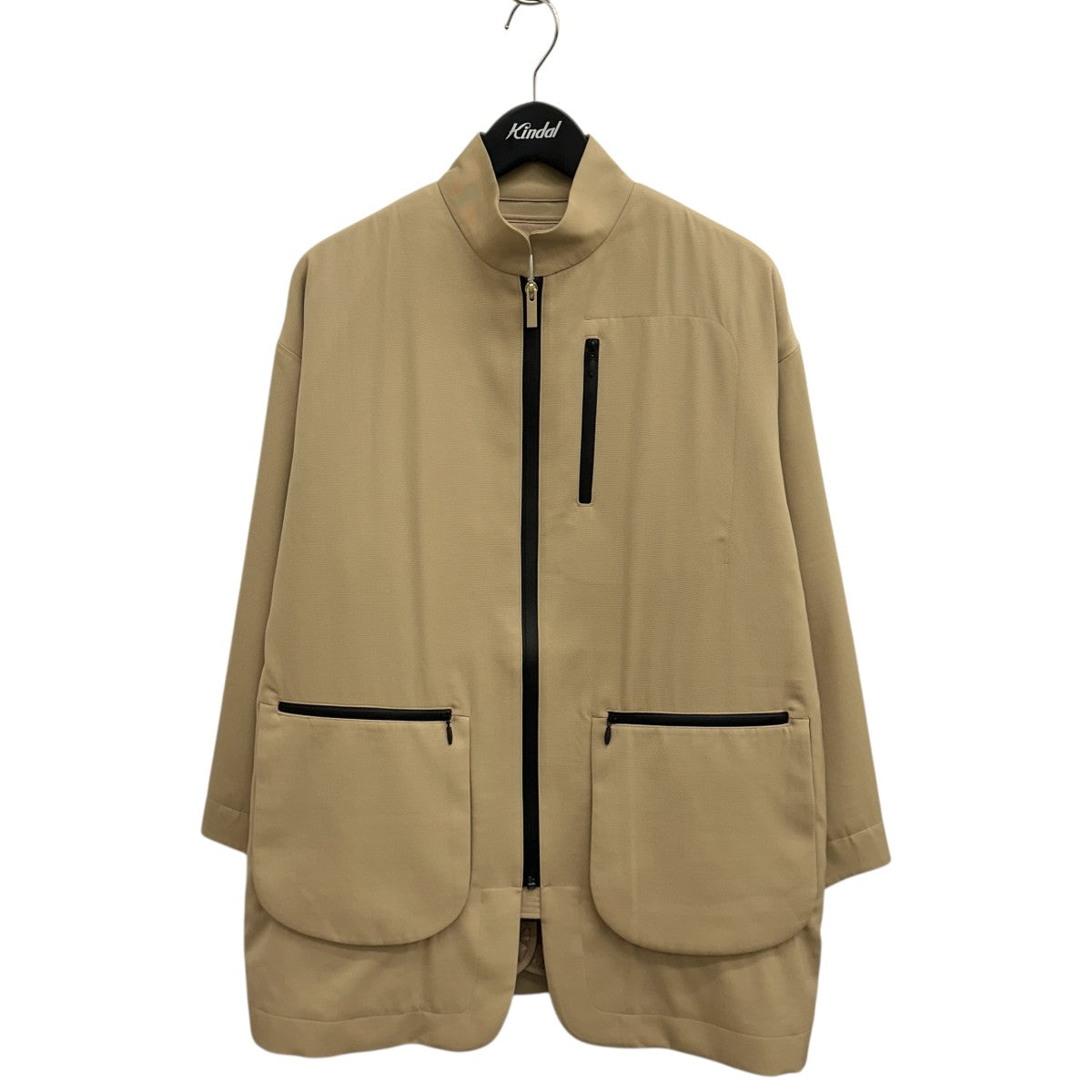 Wool Gabardine Coat With Detouchable Quilted linerコートMM23FW-C0009