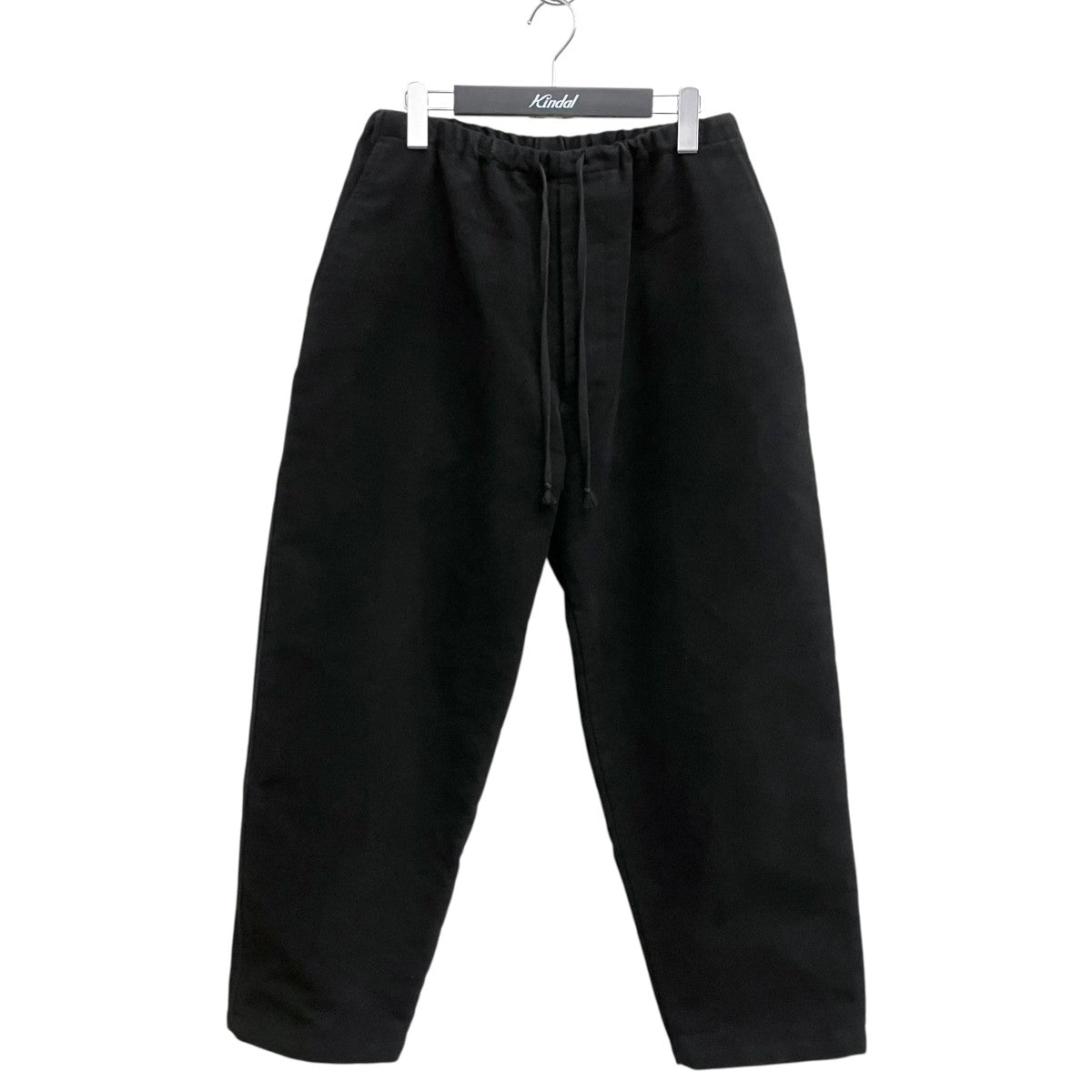 25AW モールスキンドローストリングパンツ C03-03021
