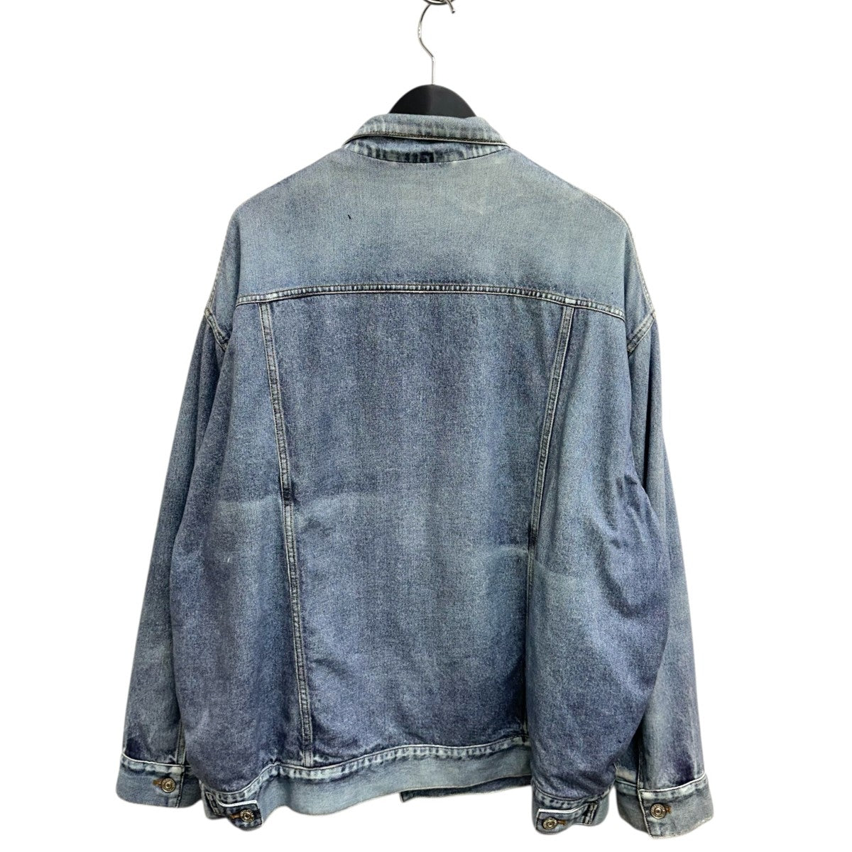 22AWトロンプルイユ 転写プリントジャケット714044