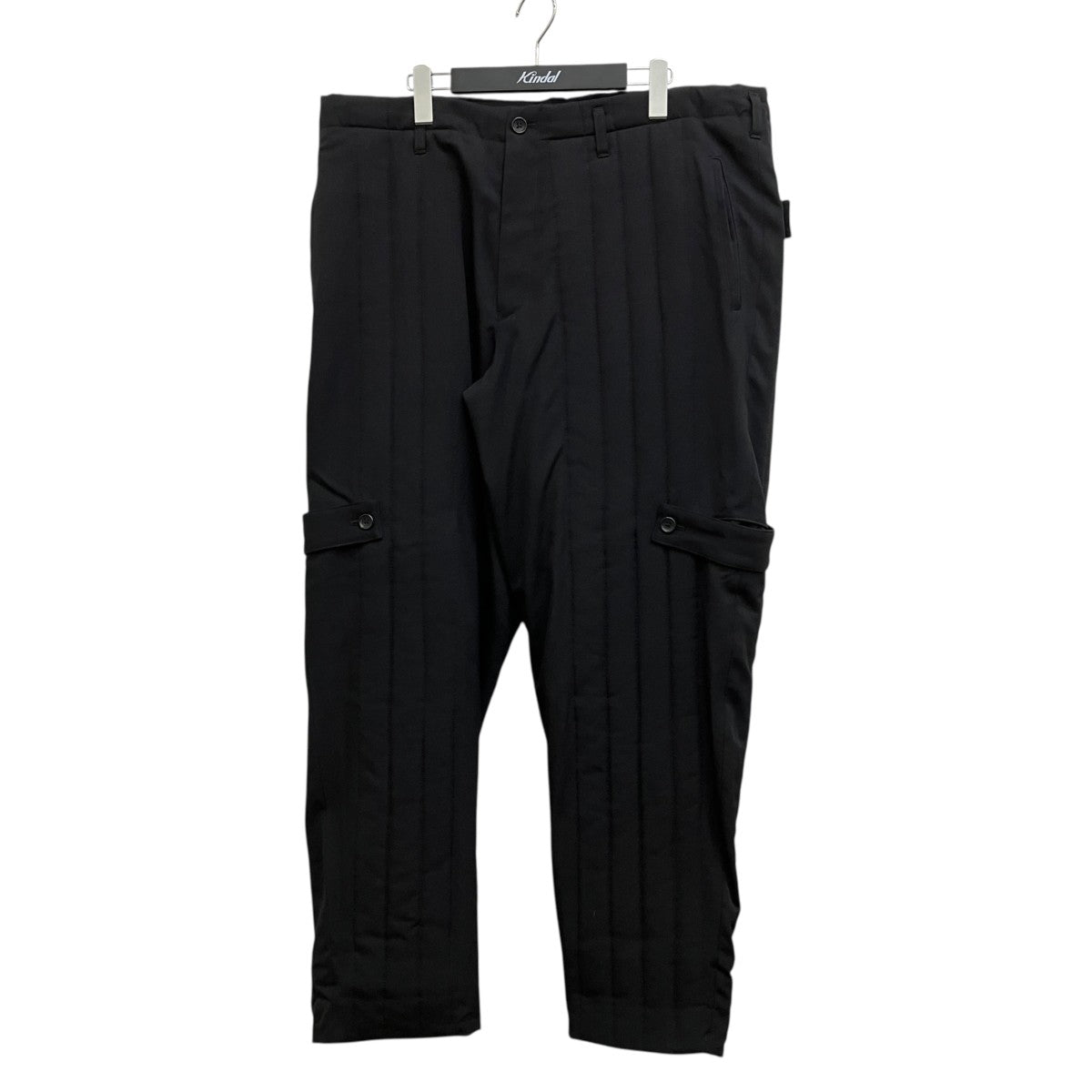 25AW WOOL GABARDINE TAB DETAIL PADDED PANTS HL-P17-835