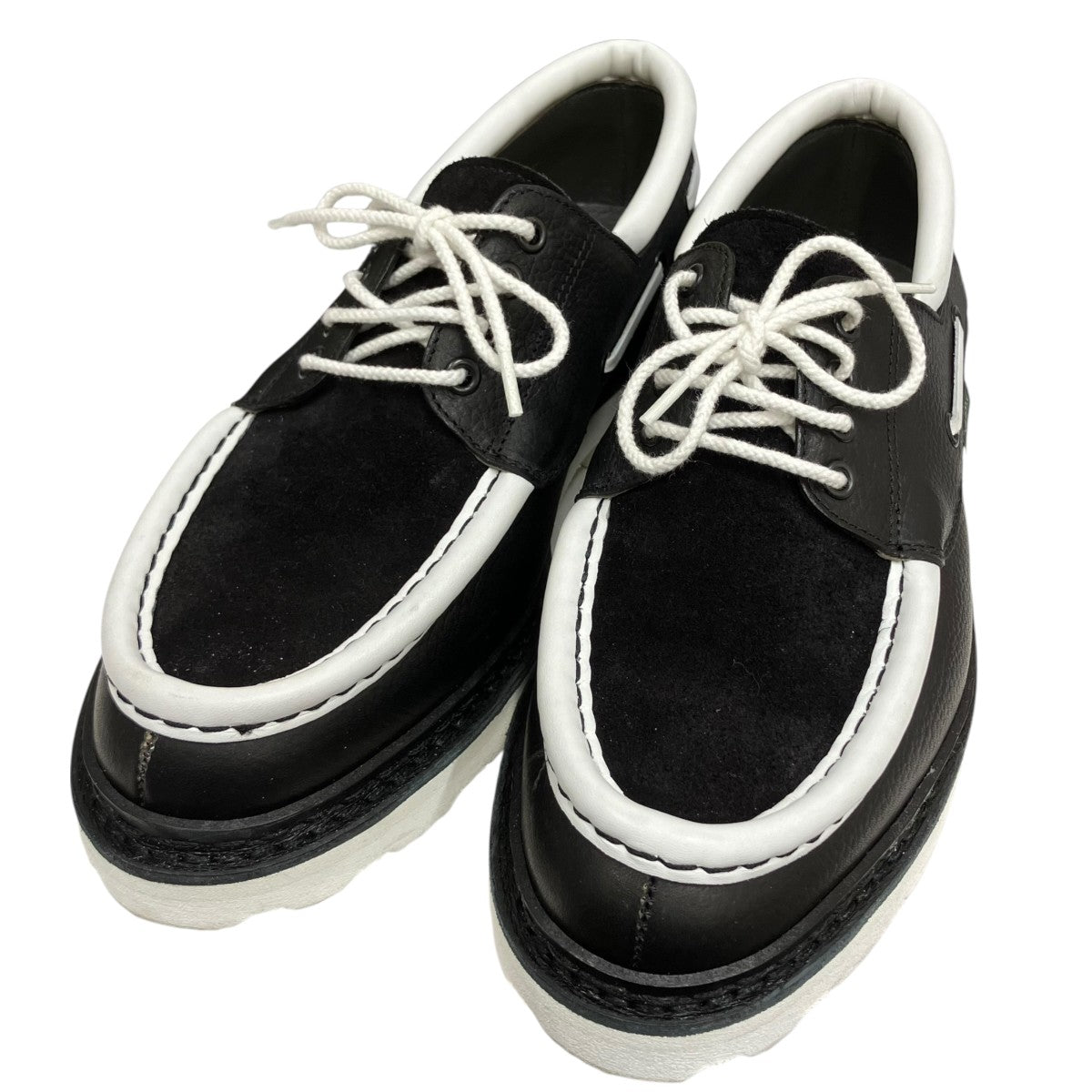 PARABOOT×M'S BRAQUE CHIMEYデッキシューズ108426 108426 ブラック