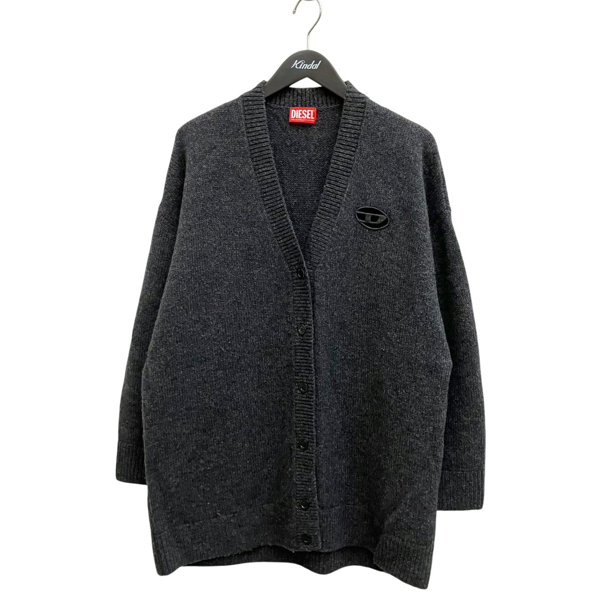 DIESEL(ディーゼル) M-AREELAニットカーディガン0TKCZ 0TKCZ グレー 