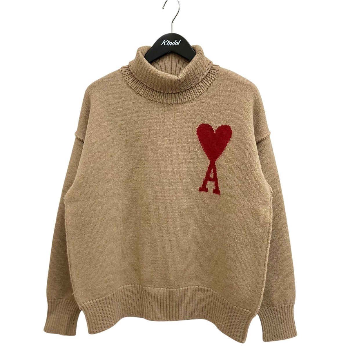 AMI PARIS(アミパリス) タートルネックニット03098 03098 ベージュ