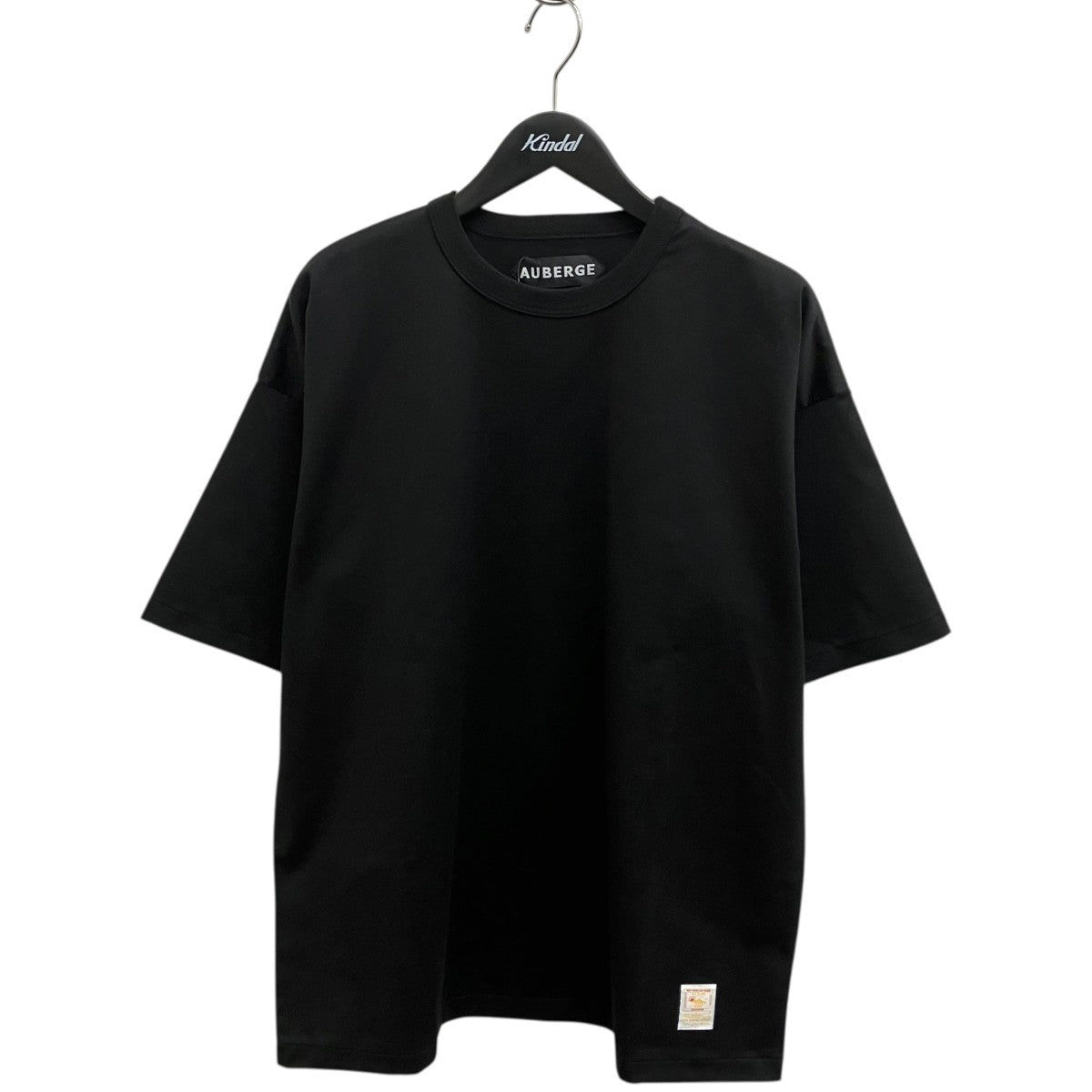 【美品】auberge trico50 サイズ40 AUBERGE(オーベルジュ) TRICO50半袖Tシャツ ブラック サイズ 40