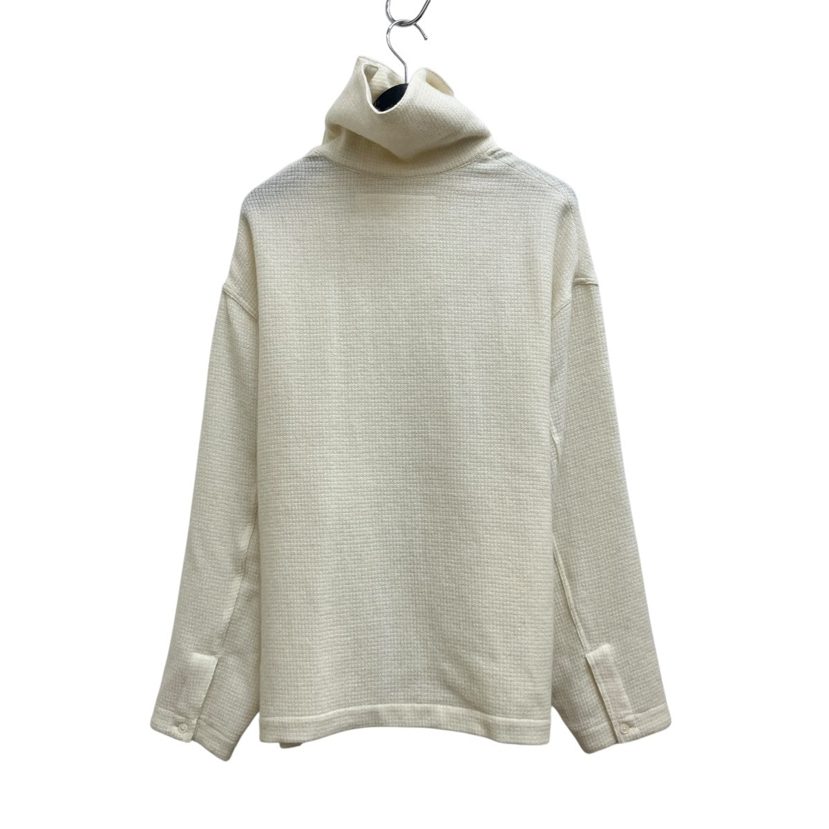 Draping High Neck Pullover / N-25A-018