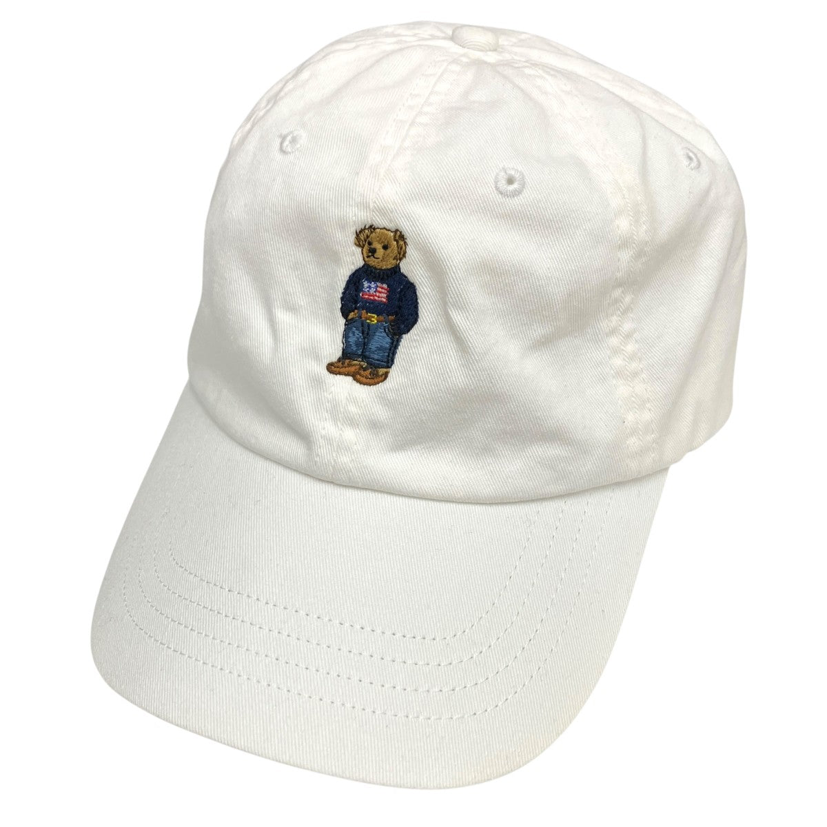 POLO RALPH LAUREN(ポロラルフローレン) ボロベアキャップ ホワイト
