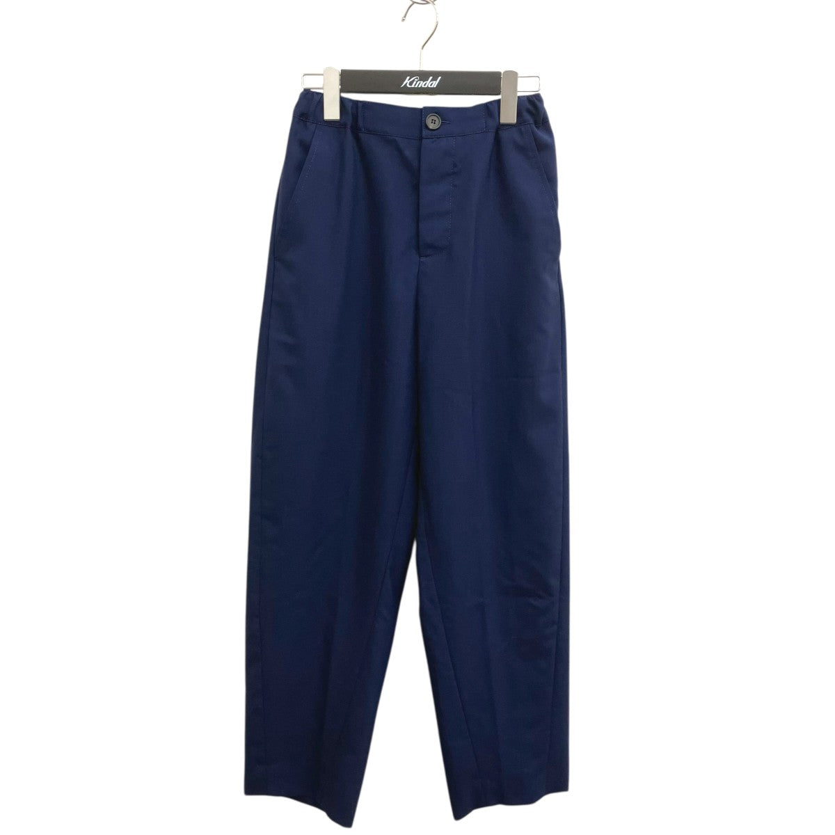 MARNI ネイビースラックス MARNI(マルニ) 25SSウールトロピカルシャーリングテーパードパンツ