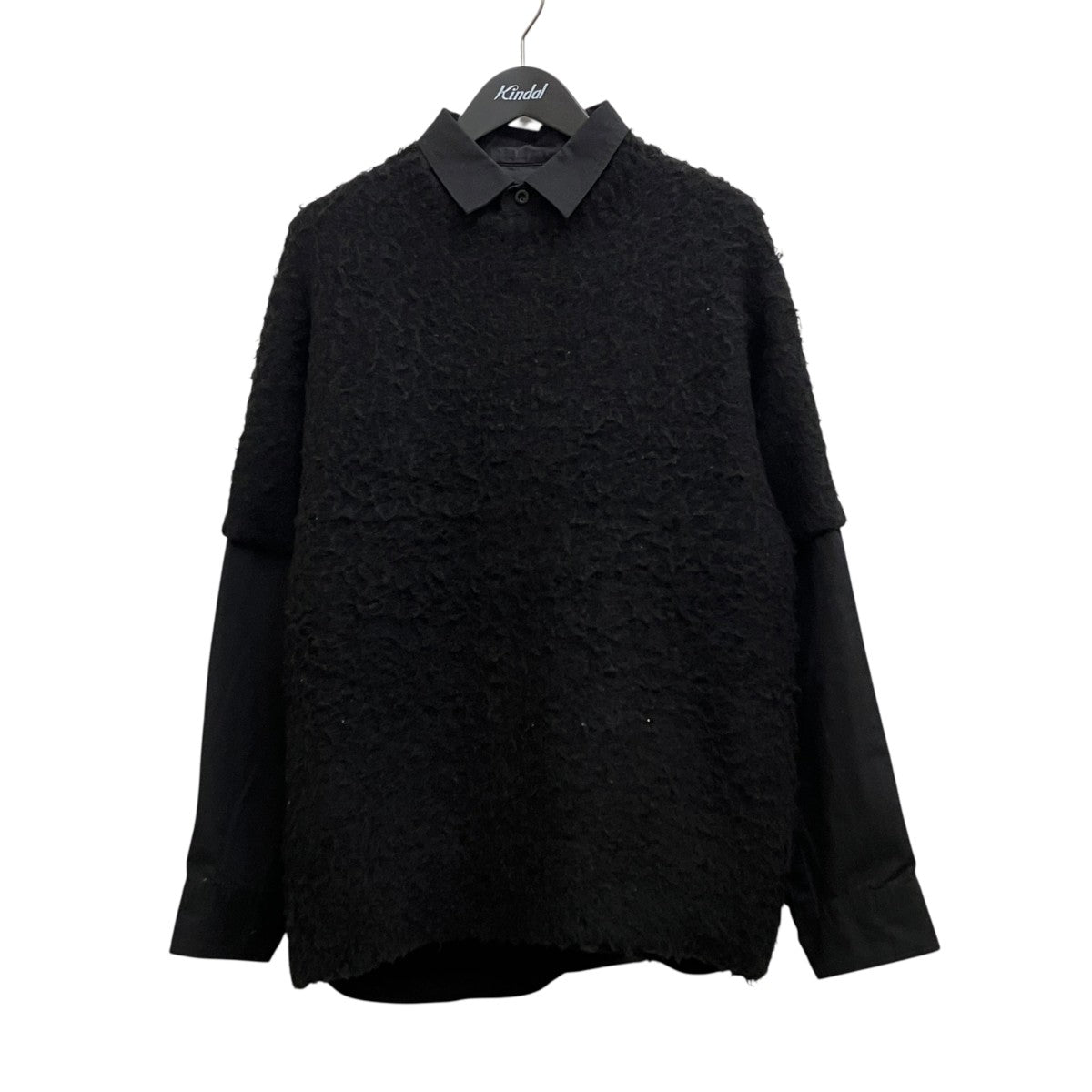 Rip Stop x Knit Pullover 24-03435M