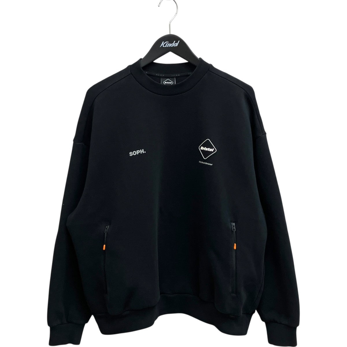 美品 F.C.R.B. TECH SWEAT TEAM BAGGY HOODIE F．C．R．B．(エフシーアールビー) TECH SWEAT TEAM CREWNECK BAGGY