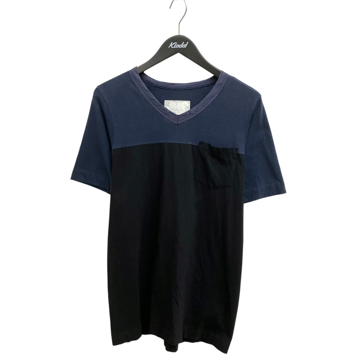 sacai(サカイ) 半袖カットソー13-00529M 13-00529M ネイビー×ブラック