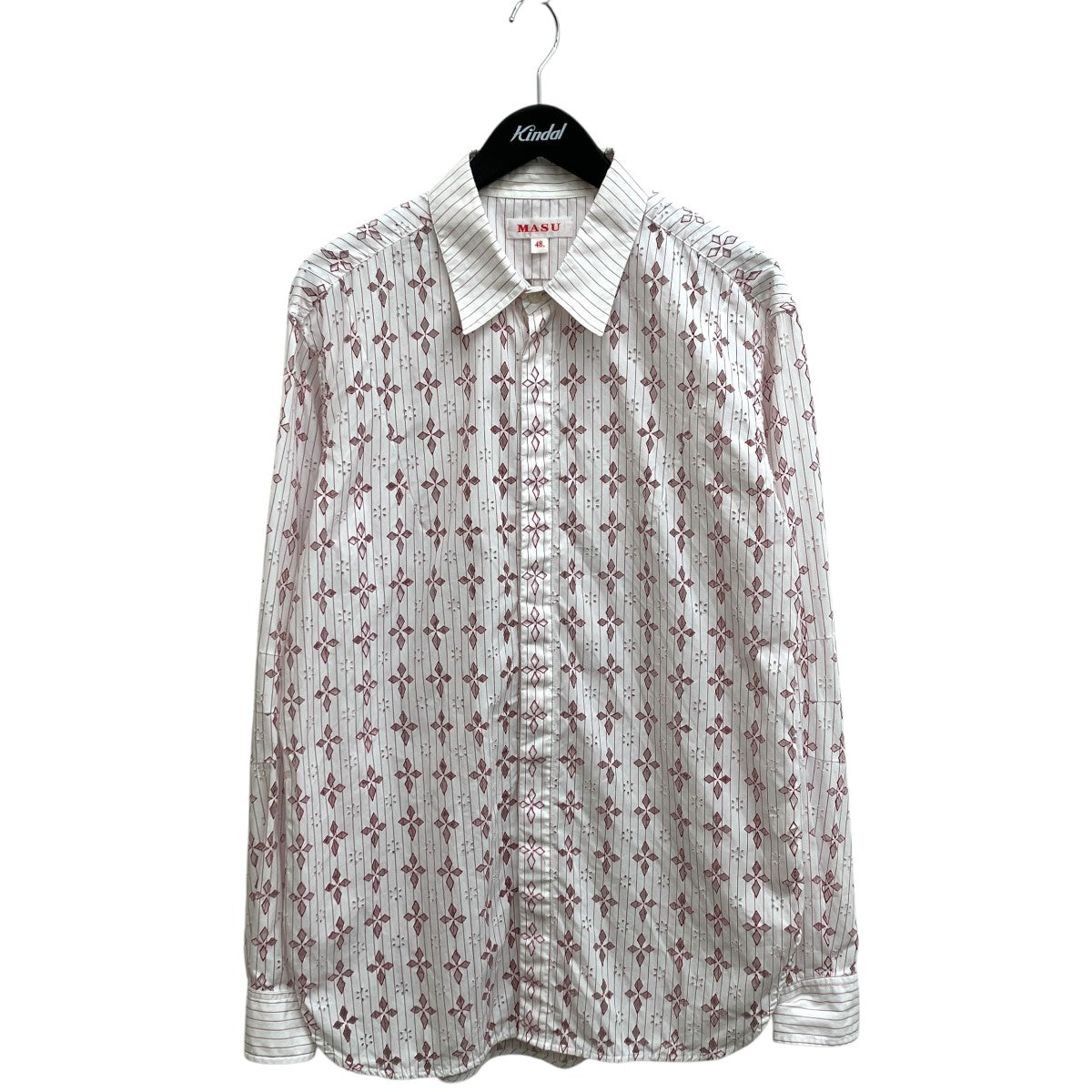 MASU(エムエーエスユー) 23SSDIAMOND-CUT SHIRTダイアモンドカット