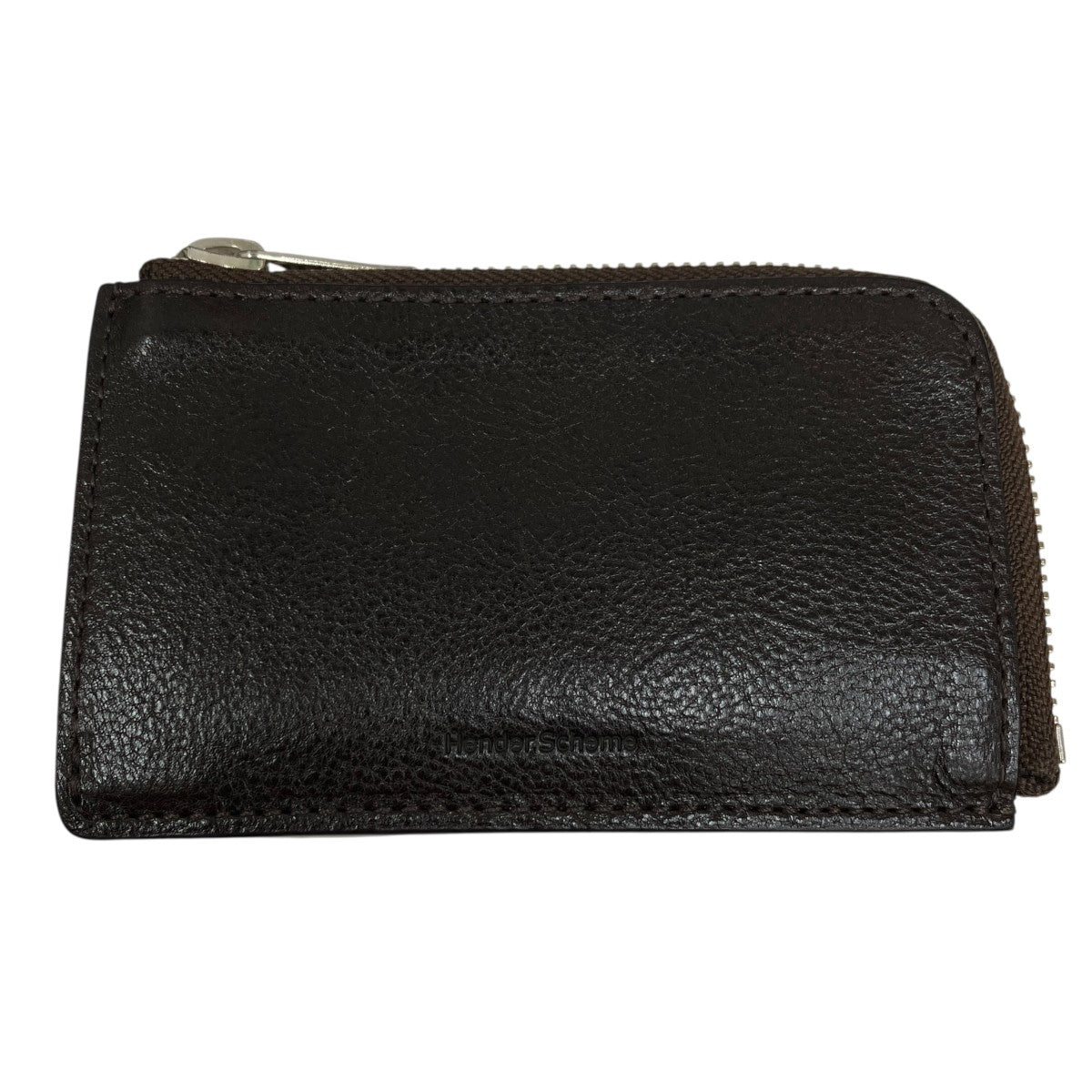 Hender Scheme(エンダースキーマ) L zip walletカードケース ブラウン