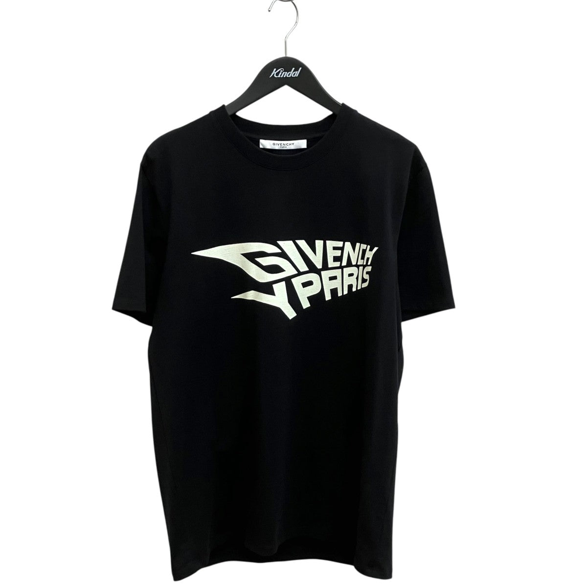GIVENCHY(ジバンシィ) Glow-In-The-Dark-Logo-Print Cotton-Jersey T