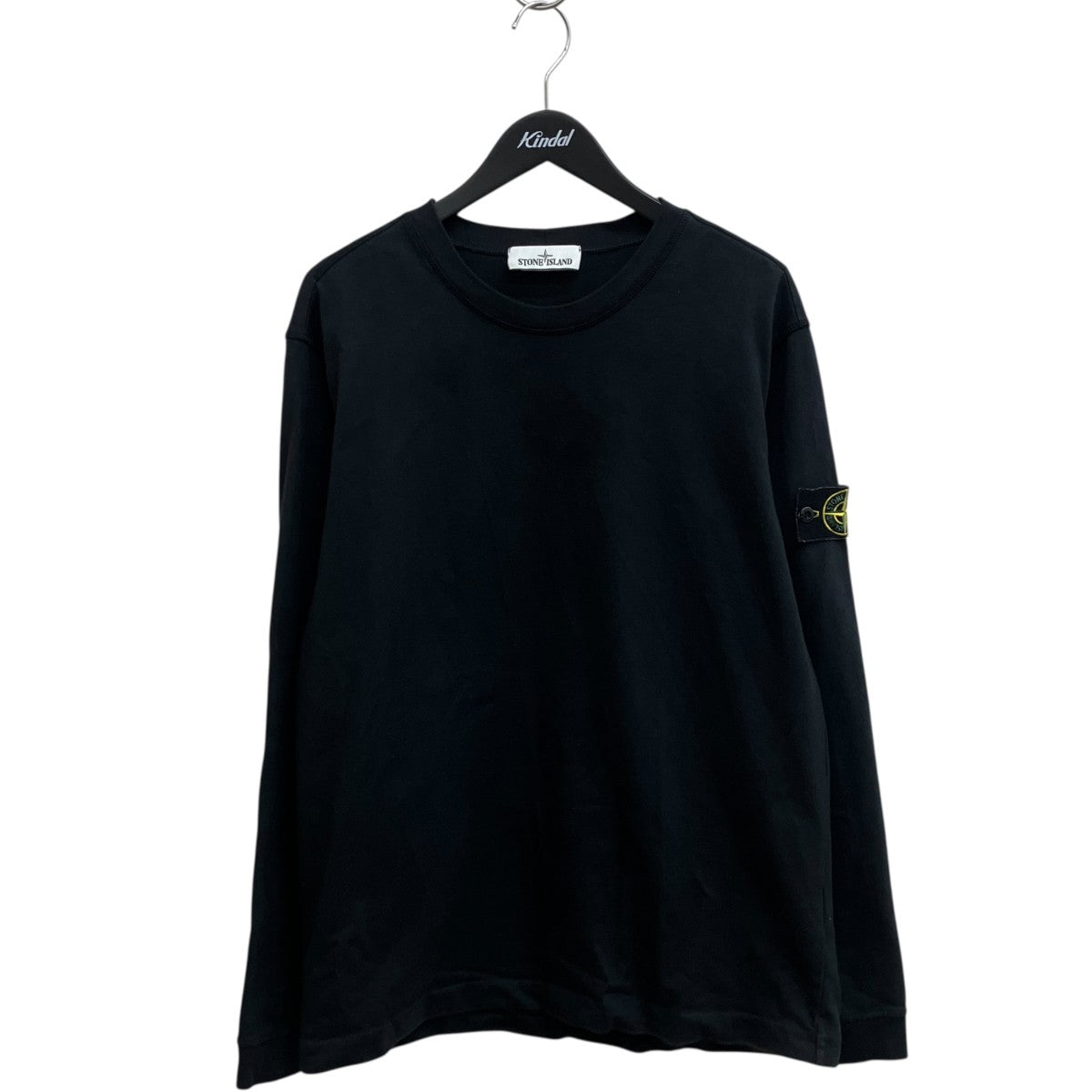 STONE  ブラック 長袖カットソー STONE ISLAND(ストーンアイランド) 長袖Tシャツ701562150 701562150