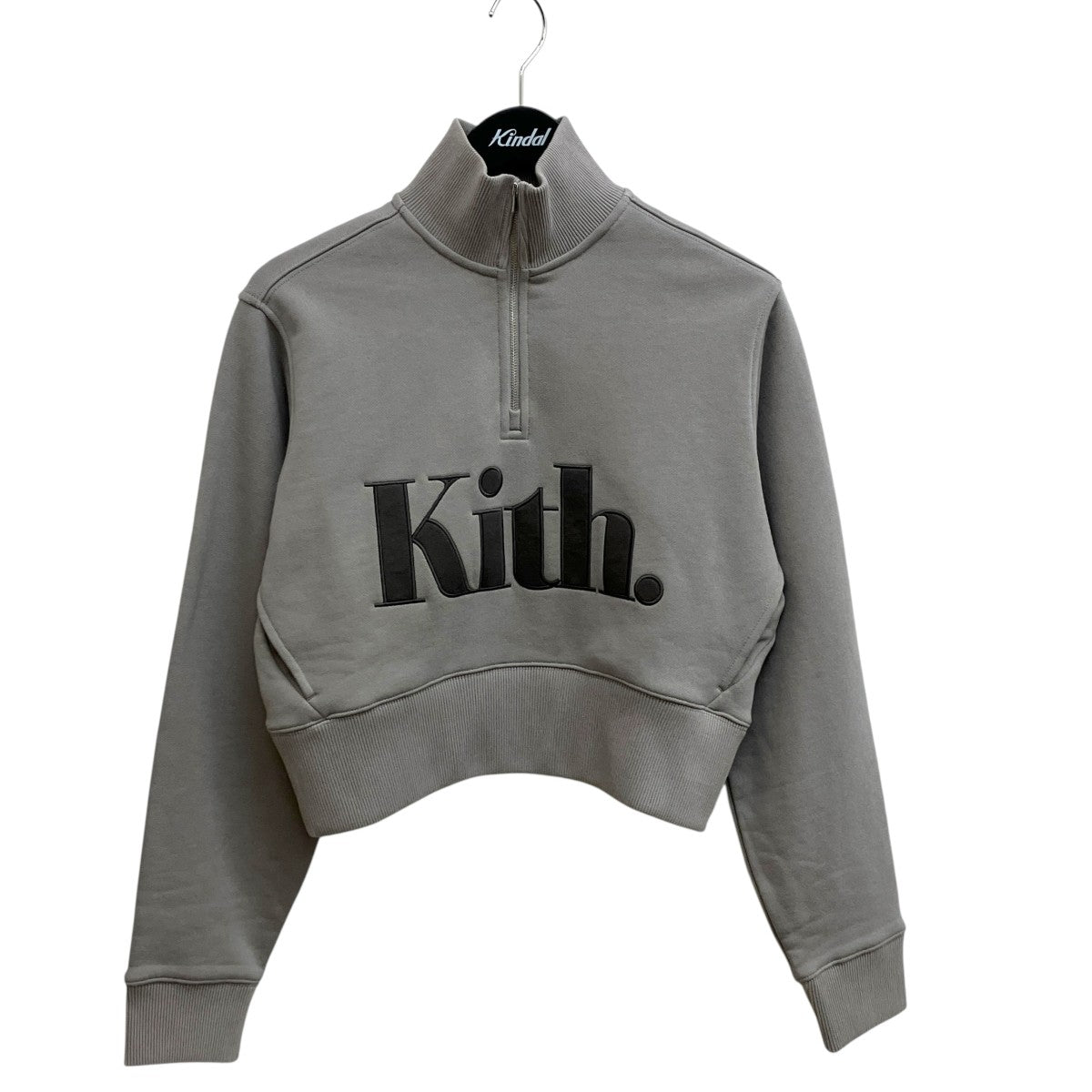KITH(キス) ハーフジップスウェット25-070-061-0011-3-0 25-070-061