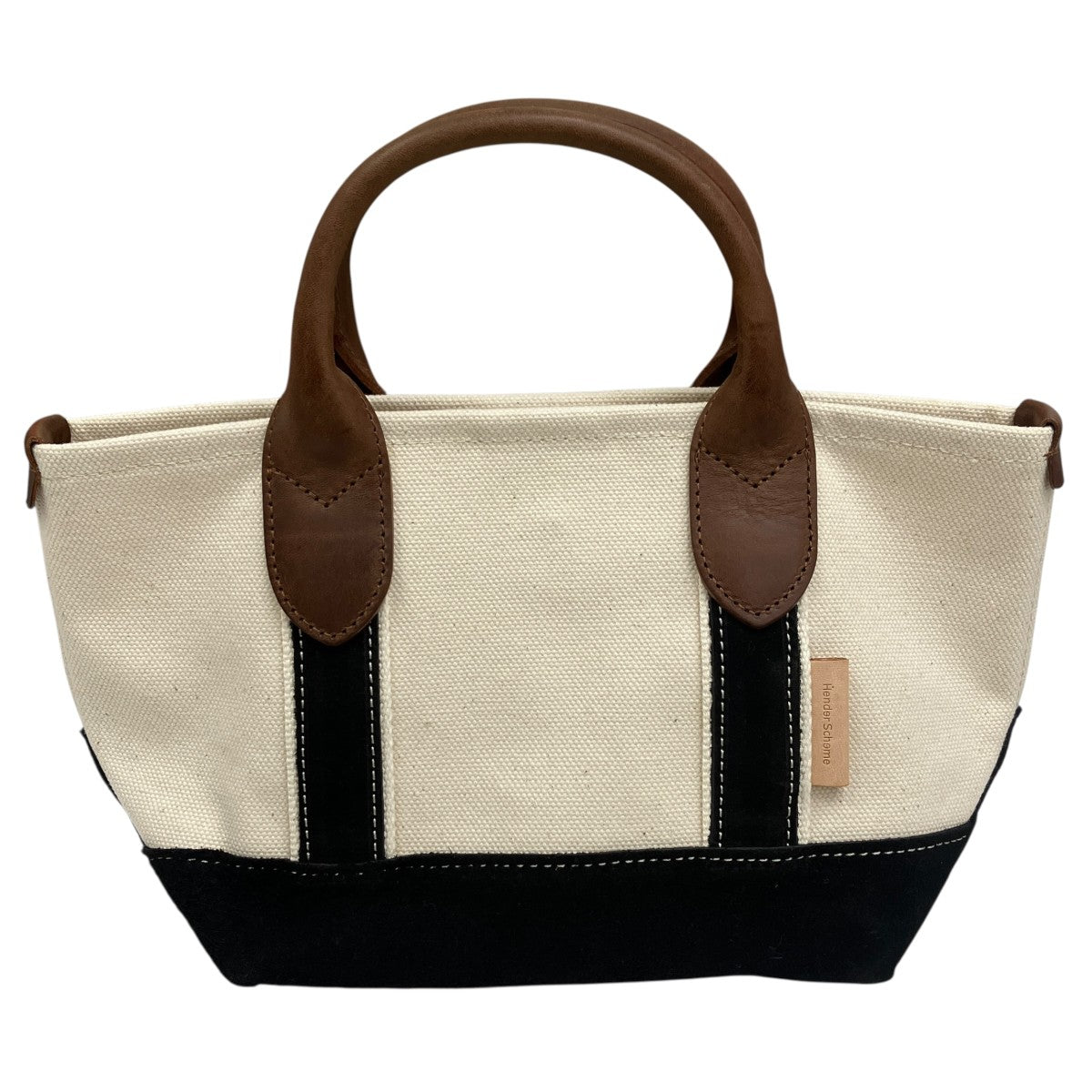 Hender Scheme(エンダースキーマ) campus suede handle tote S