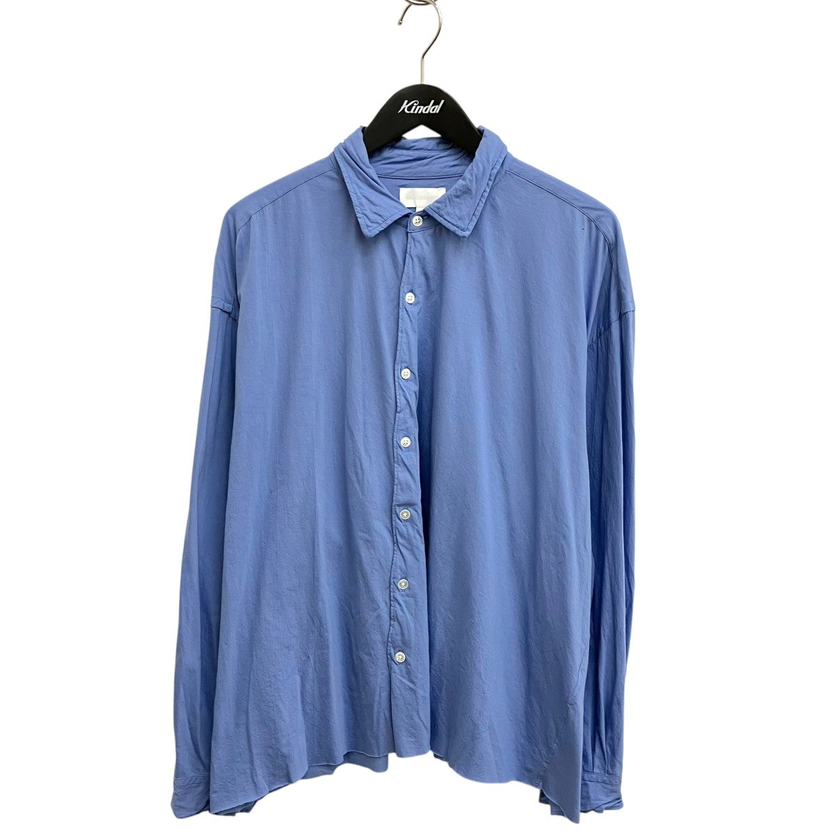 KANEMASA PHIL. 長袖シャツ ブルー サイズM KANEMASA PHIL．(カネマサフィル) 26SS長袖シャツKM26S-019TB KM26S