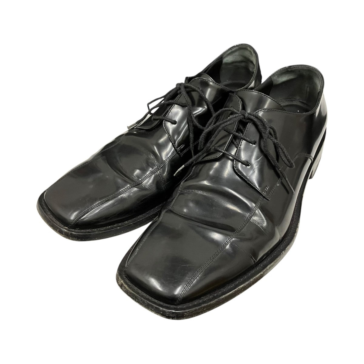 バレンシアガ ドレスシューズ ビジネス レザー 黒 ベルト 5.5 EE BALENCIAGA(バレンシアガ) レザーシューズ541303 541303 ブラック