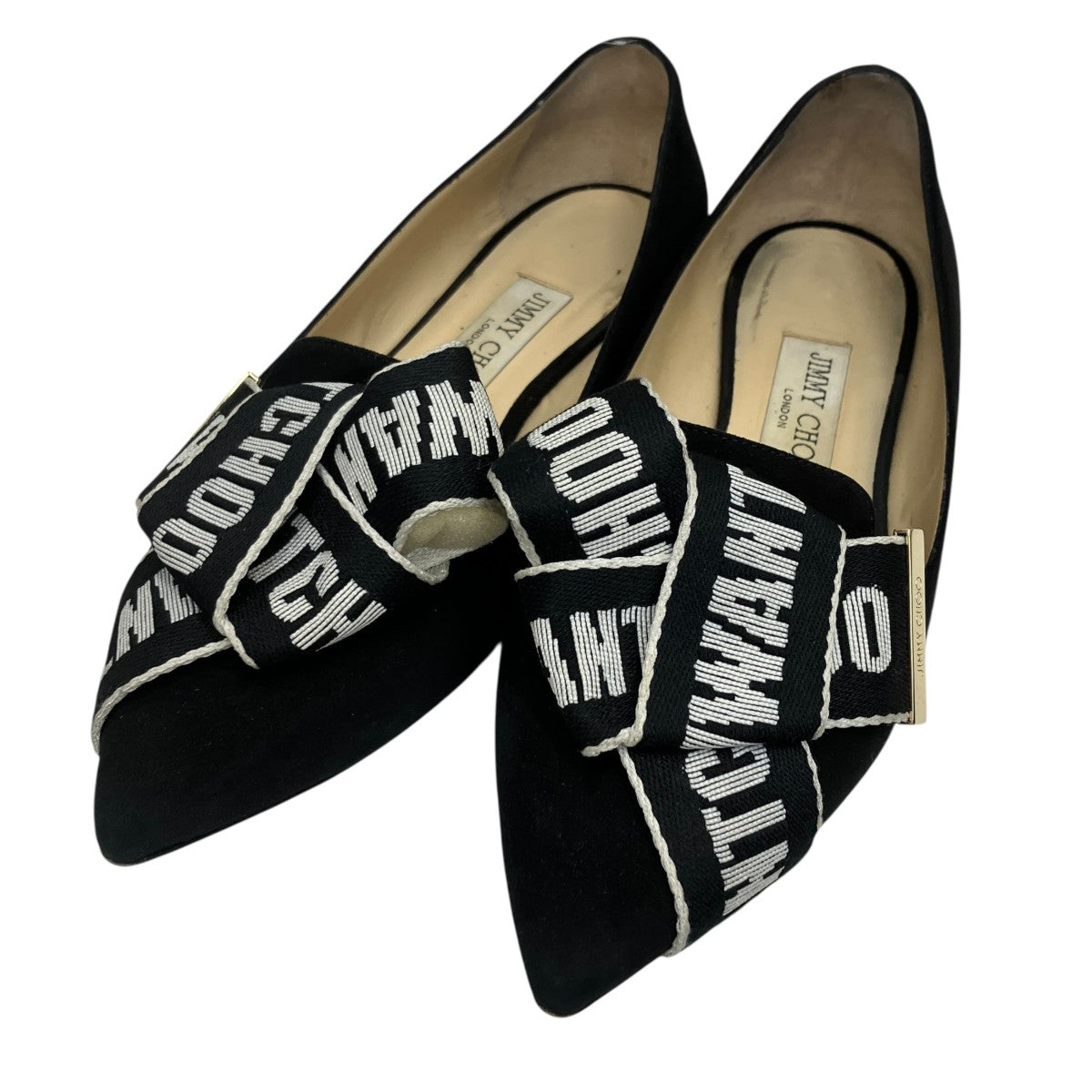 JIMMY CHOO(ジミーチュウ) ポインテッドトゥパンプス ブラック サイズ