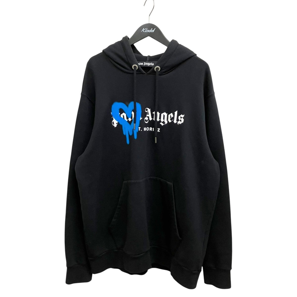 parm angels パーカー Palm Angels(パームエンジェルス) 21AWMoritz Heart Sprayed Hoody