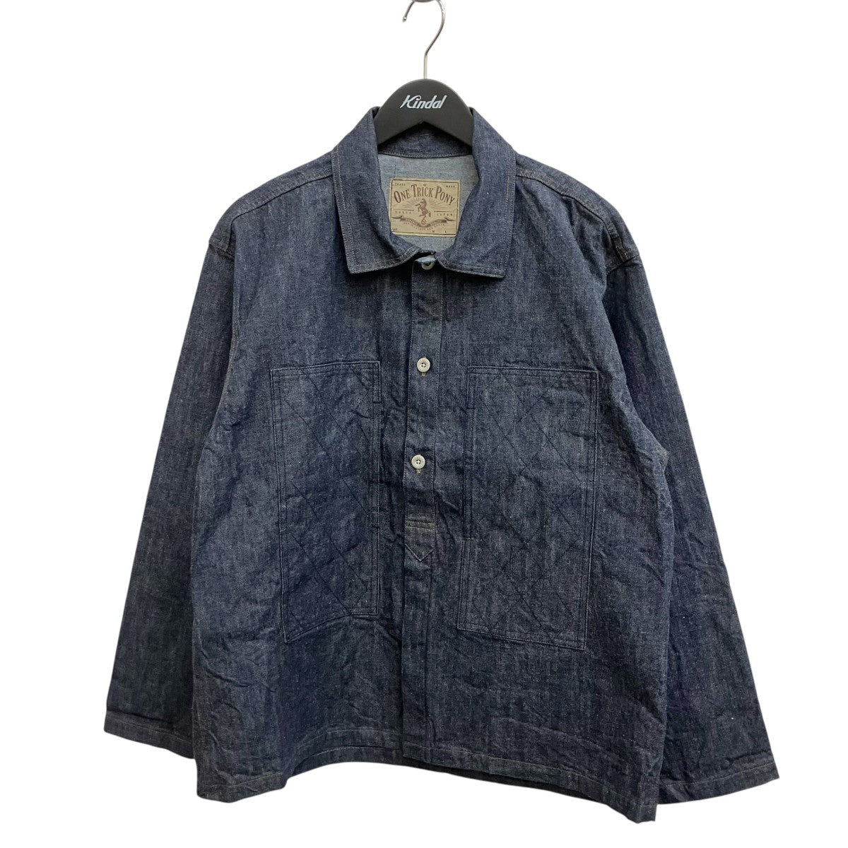 HAI SPORTING GEAR インディゴデニムシャツ ピンタック ONE TRICK PONY(ワントリックポニー) 26SSDenim shirt 01デニムシャツ