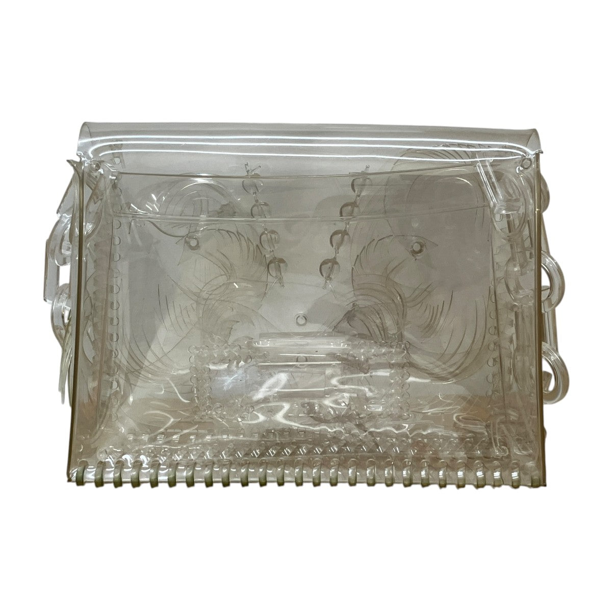 Transparent Sculptural Mini Chain Bag /MM-AC095