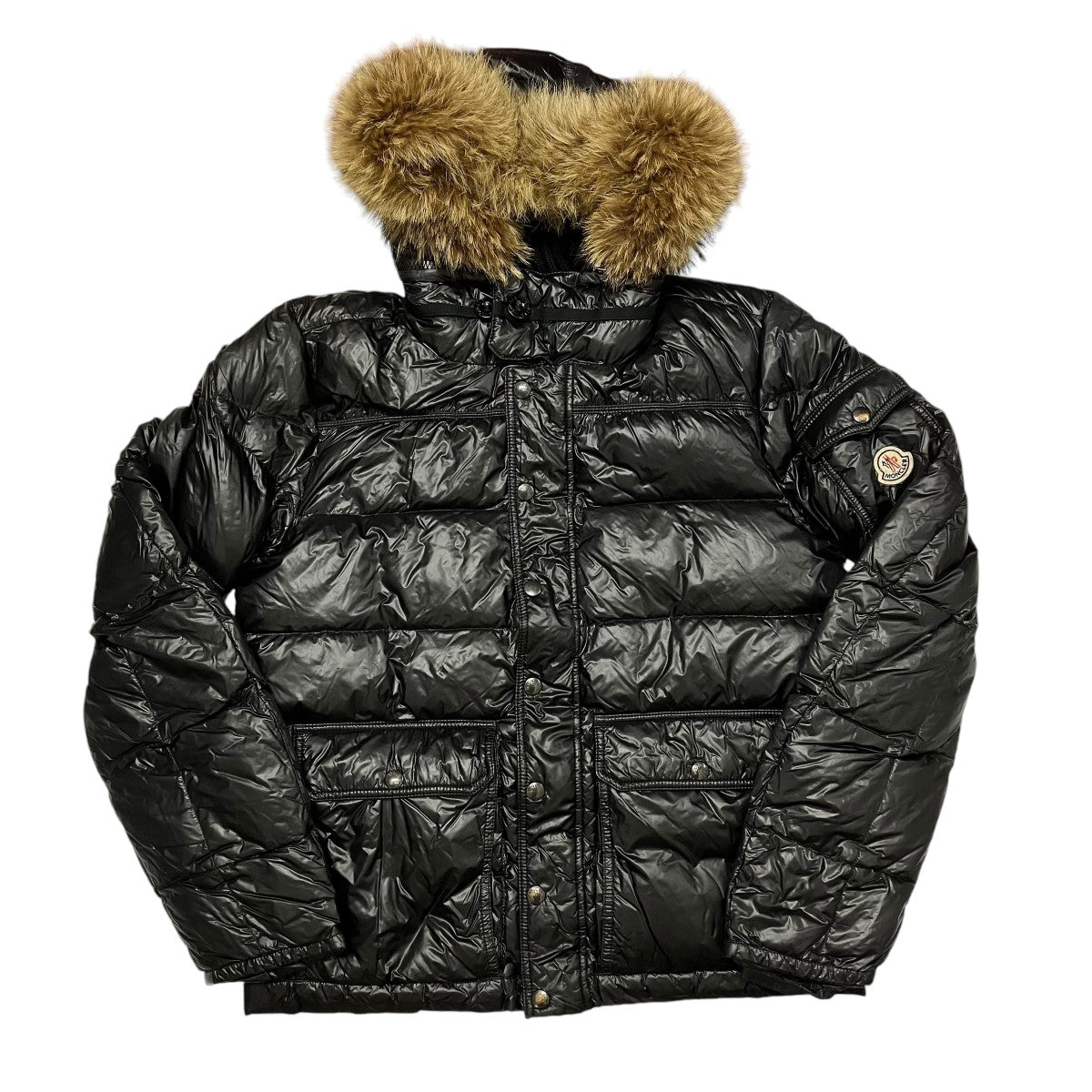 MONCLER(モンクレール) HUBERT GIUBBOTTOダウンジャケット3209141932 3209141932 ブラック サイズ  2｜【公式】カインドオルオンライン ブランド古着・中古通販【kindal】