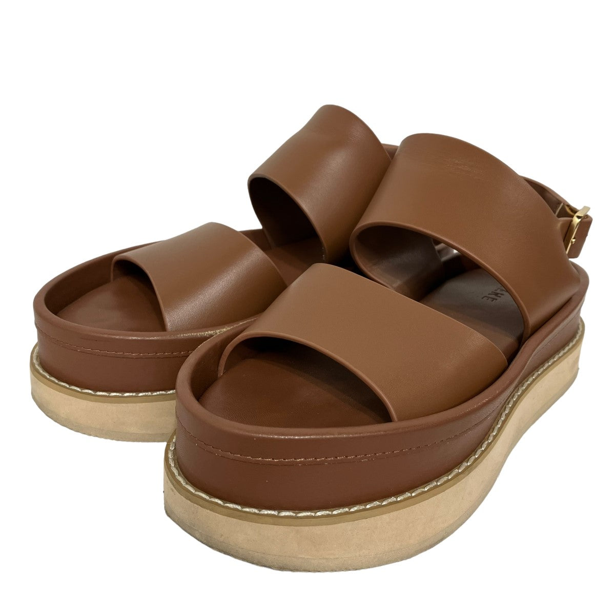 CLANE(クラネ) BULKY SOLE SANDAL ブラウン サイズ 23｜【公式】カインドオルオンライン ブランド古着・中古通販【kindal】