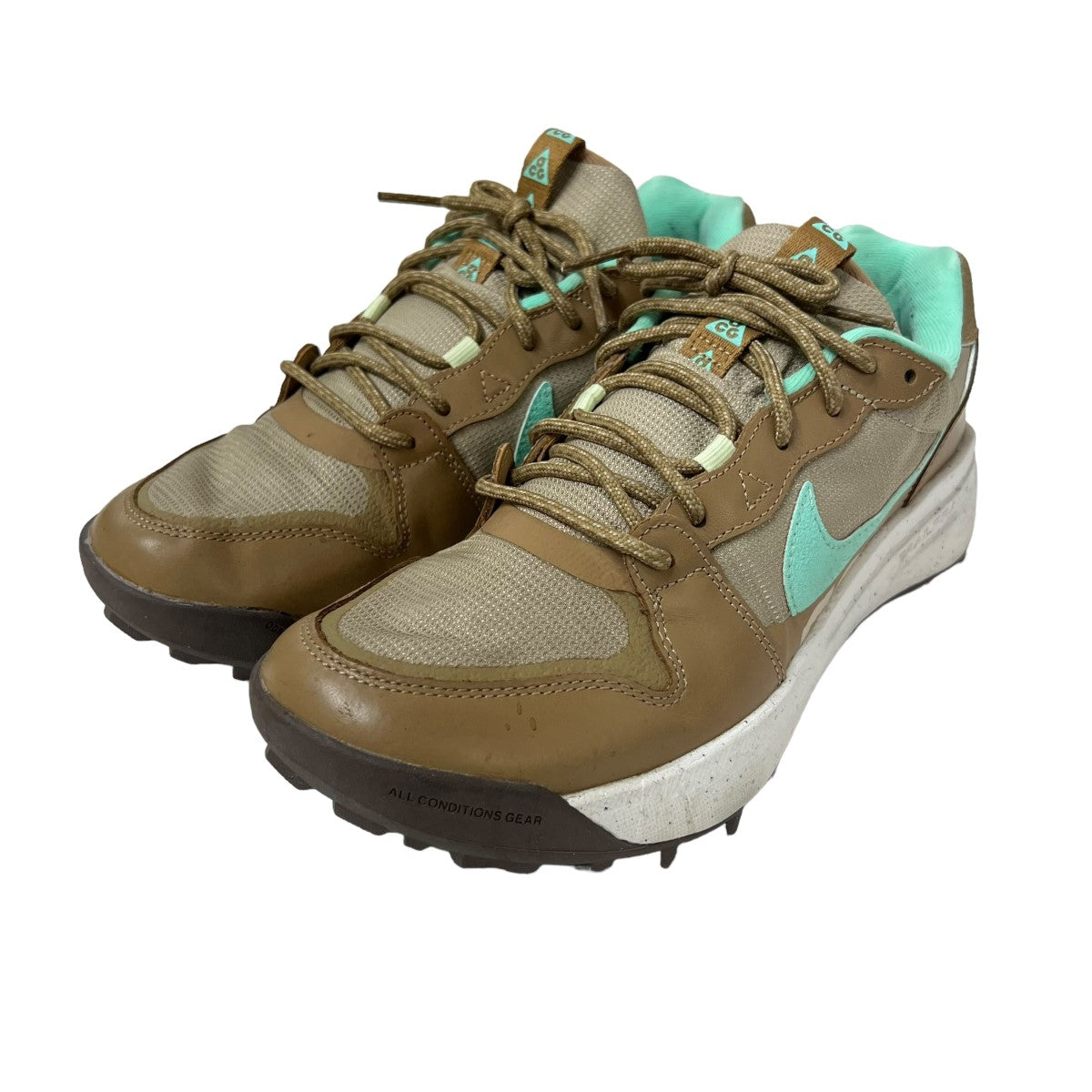 NIKE ACG LOWCATE ナイキ ACG 心もとなく ローケート カーキxエメラルドグリーン 緑 メンズ スニーカー dx2256-200