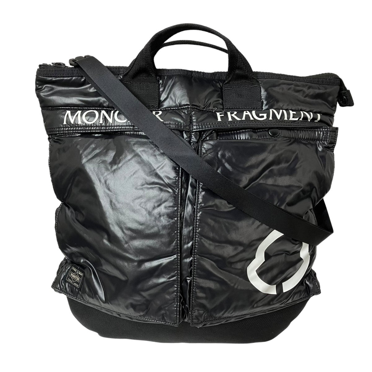 MONCLER×FRAGMENT DESIGN×PORTER HELMET BAGショルダーバッグH209U0061800 H209U0061800  ブラック サイズ 15｜【公式】カインドオルオンライン ブランド古着・中古通販【kindal】