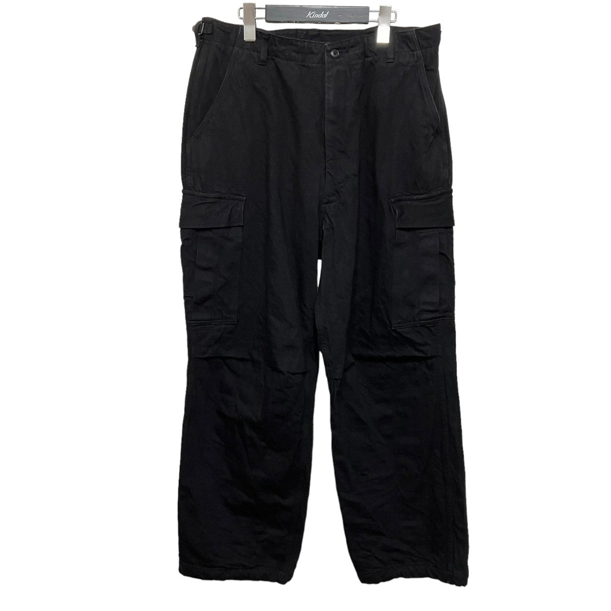 COMOLI(コモリ) ブラックデニム B．D．UパンツZ01-03005 Z01-03005