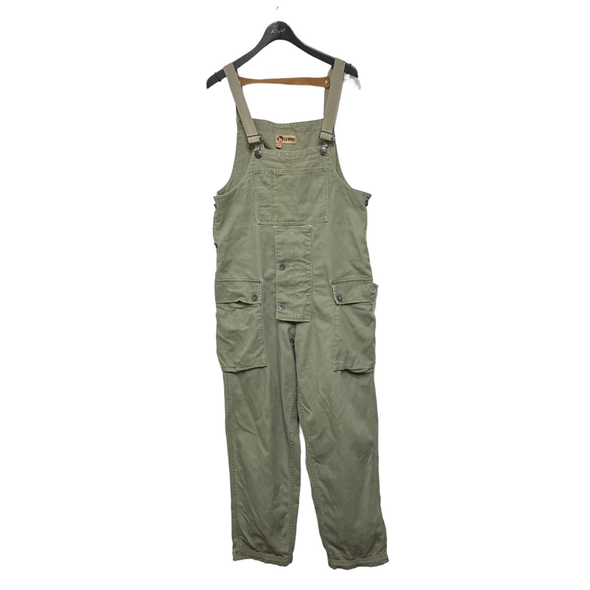 NIGEL CABOURN(ナイジェルケーボン) NAVAL DUNGAREEオーバーオール8036-13-50500 8036-13-50500  黄緑 サイズ 44｜【公式】カインドオルオンライン ブランド古着・中古通販【kindal】