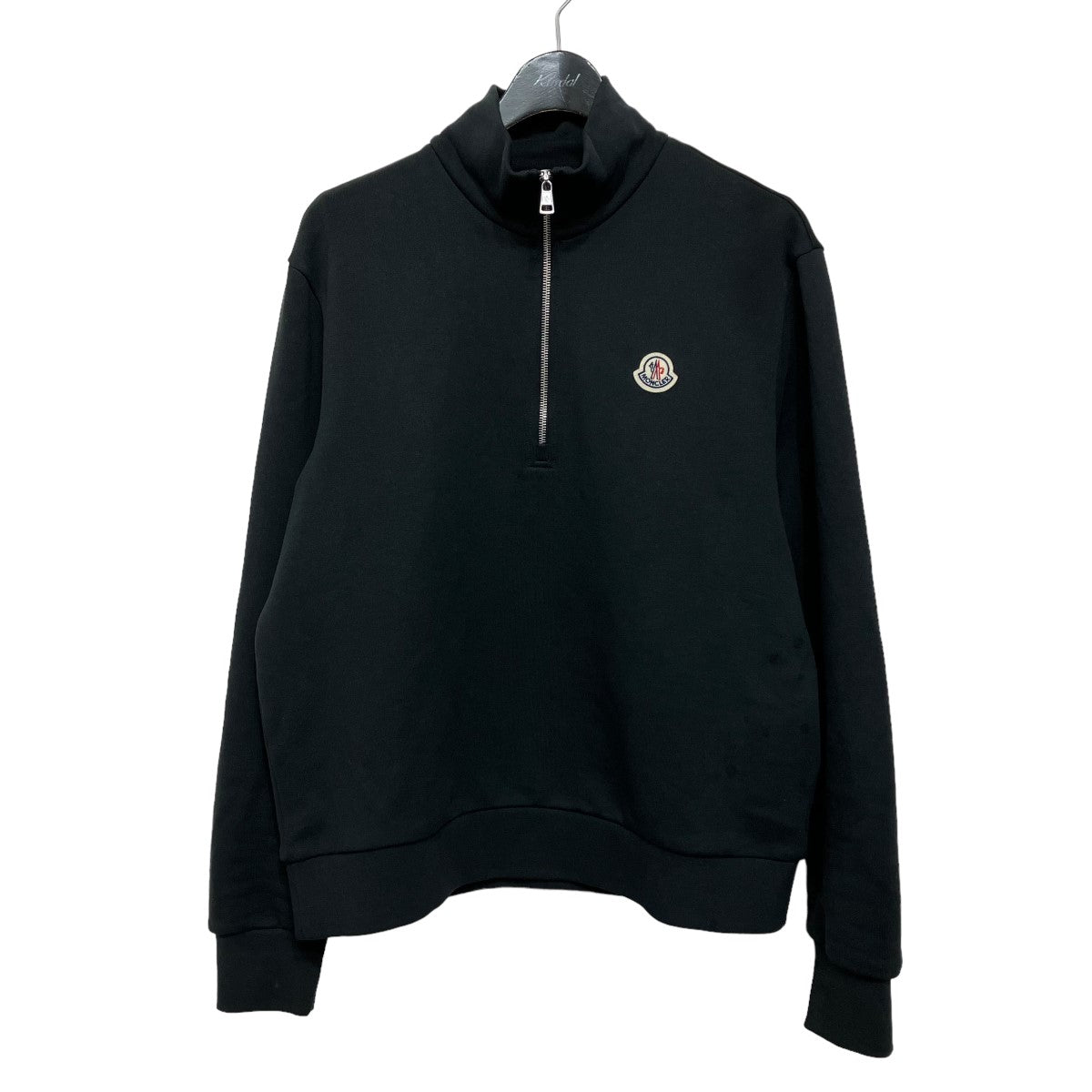 MONCLER(モンクレール) SWEAT SHIRTハーフジップアップスウェットJ10918G00022 J10918G00022 ブラック サイズ  17｜【公式】カインドオルオンライン ブランド古着・中古通販【kindal】