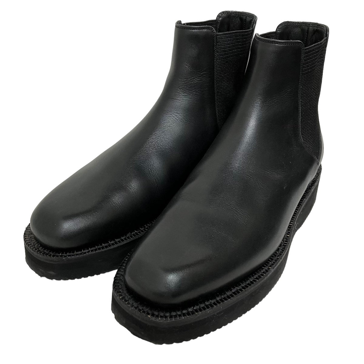 AURALEE(オーラリー) 箱 LEATHER SQUARE BOOTS MADE BY FOOT THE  COACHERサイドゴアブーツA22AS01FT A22AS01FT ブラック サイズ 16｜【公式】カインドオルオンライン  ブランド古着・中古通販【kindal】