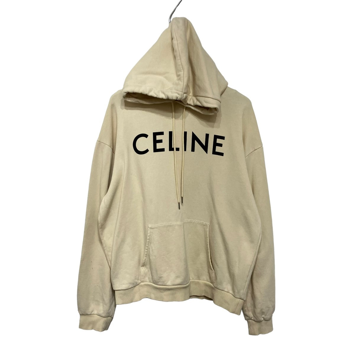 CELINE(セリーヌ) ルーズフーディーパーカー2Y321670Q 2Y321670Q ベージュ サイズ L｜【公式】カインドオルオンライン  ブランド古着・中古通販【kindal】