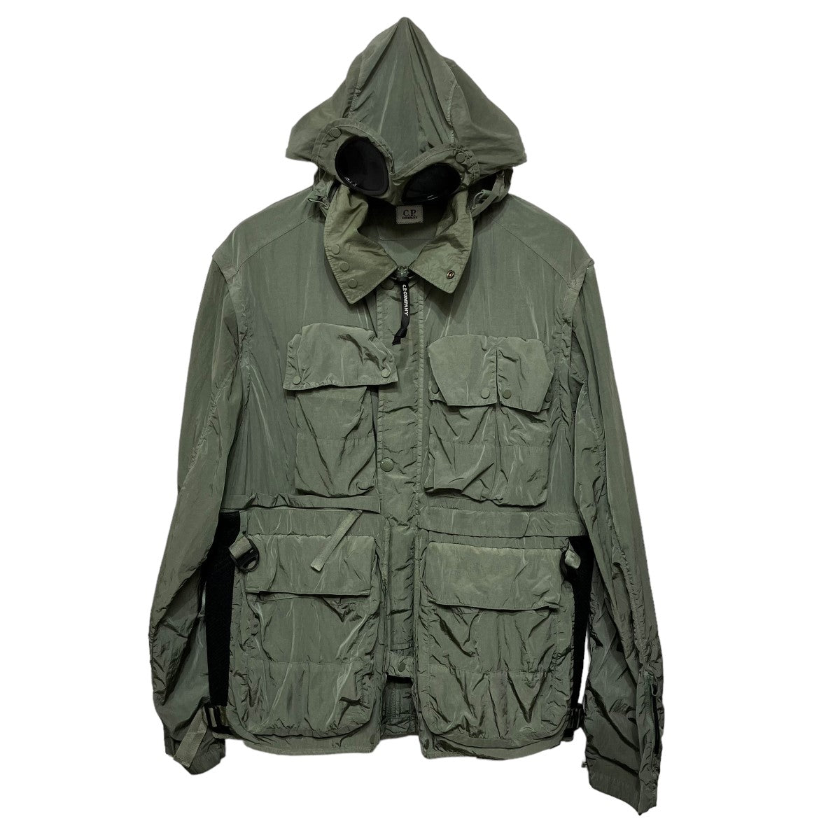 C．P COMPANY(シーピーカンパニー) 24SSChrome-R Goggle Utility  Jacketジャケット16CMOW011A-005904G 16CMOW011A-005904G カーキ サイズ 48｜【公式】カインドオルオンライン  ブランド古着・中古通販【kindal】