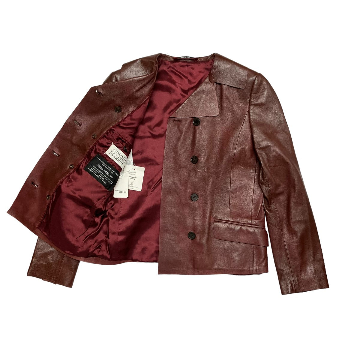 Maison Margiela レザージャケットS51BN0253 の古着・中古アイテム