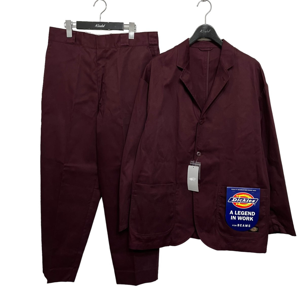 Dickies×TRIPSTER×BEAMS セットアップスーツ ボルドー サイズ L｜【公式】カインドオルオンライン  ブランド古着・中古通販【kindal】