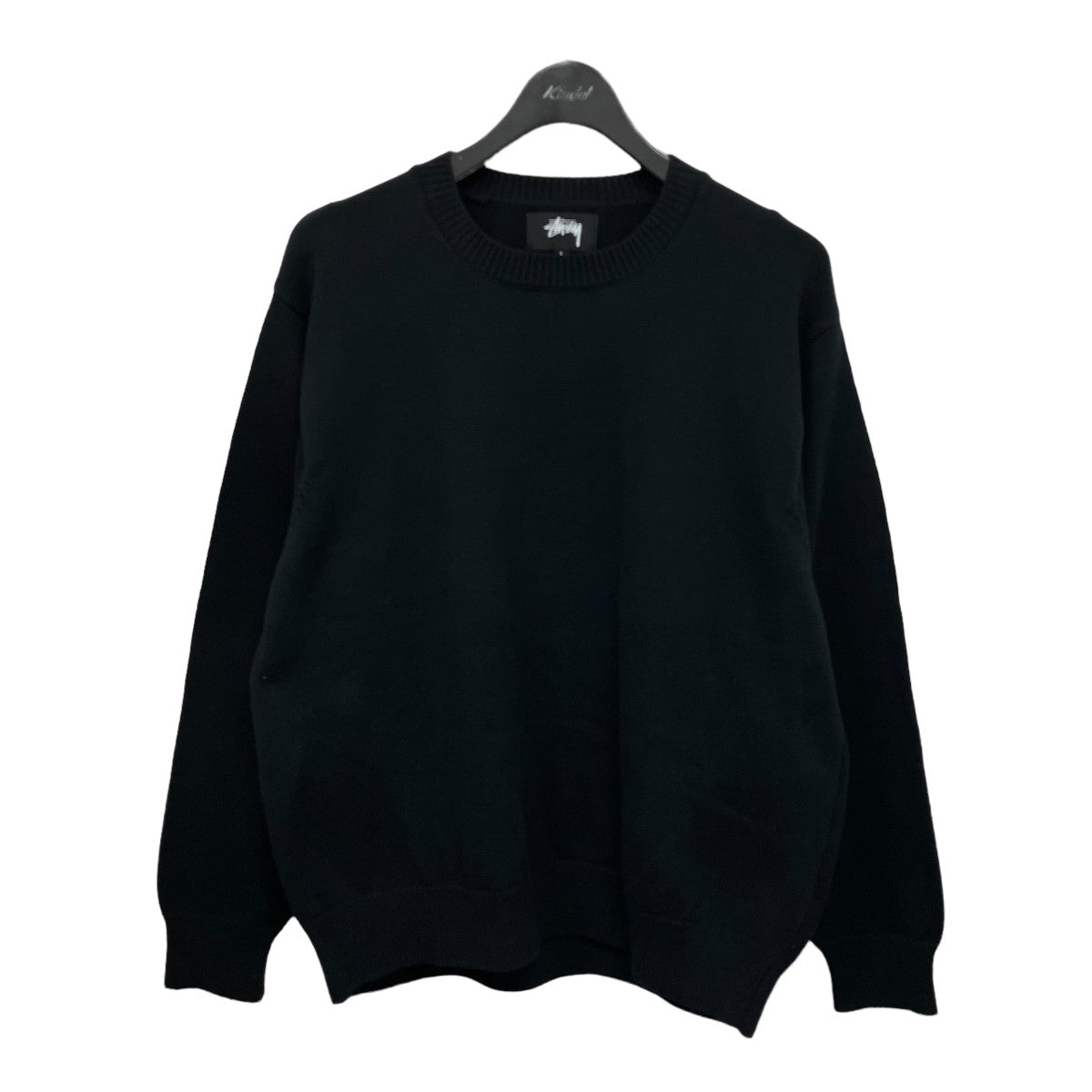 stussy(ステューシー) 22SSBent Crown sweaterニット117130 117130 ブラック サイズ  L｜【公式】カインドオルオンライン ブランド古着・中古通販【kindal】