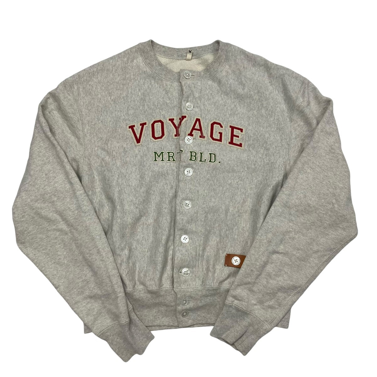 KHOKI(コッキ) VYG cardigan ヴォヤージュカーディガン23ss-t-04 23ss-t-04 グレー サイズ  2｜【公式】カインドオルオンライン ブランド古着・中古通販【kindal】