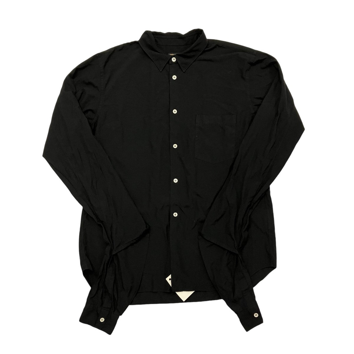 COMME des GARCONS HOMME PLUS(コムデギャルソンオムプリュス) 袖レイヤードシャツPD-B016 PD-B016 ブラック  サイズ M｜【公式】カインドオルオンライン ブランド古着・中古通販【kindal】